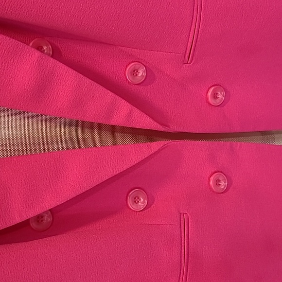 NWT BAR 111 Textured Crepe Faux-Double-Breasted Blazer size 1X - Picture 6 of 11